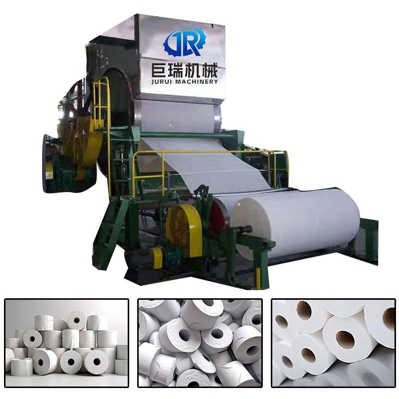 High Quality Toilet Paper Machine Production Line, High Production Efficiency