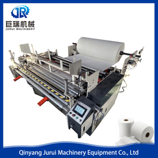 Customized Punching and Rewinding Machine Used to Make Toilet Paper