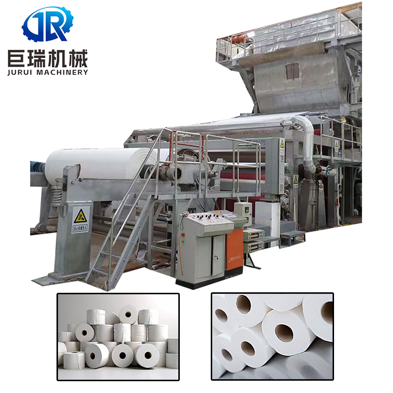 2100mm Tissue Toilet Paper Making Machine Production Line