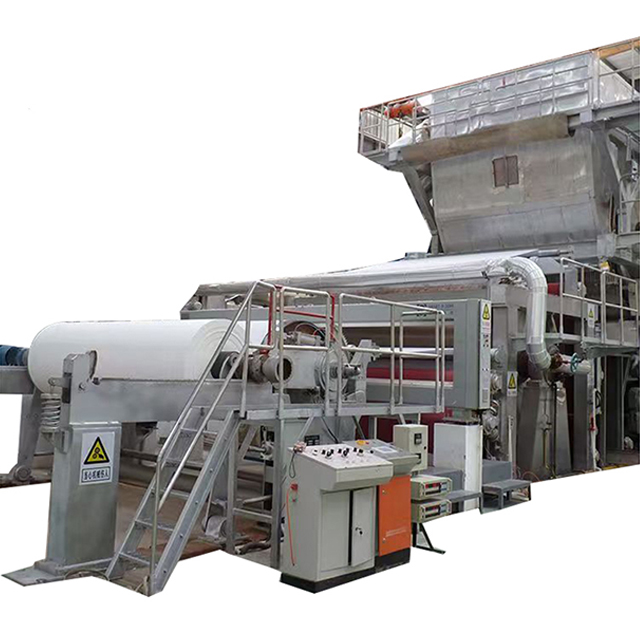 1880mm Toilet Paper Machine Production Line in Paper Industry