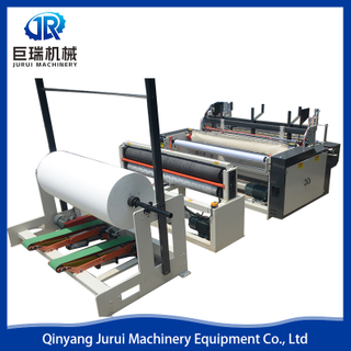 Toilet Punching And Rewinding Machine for Paper Mill Production Line Use