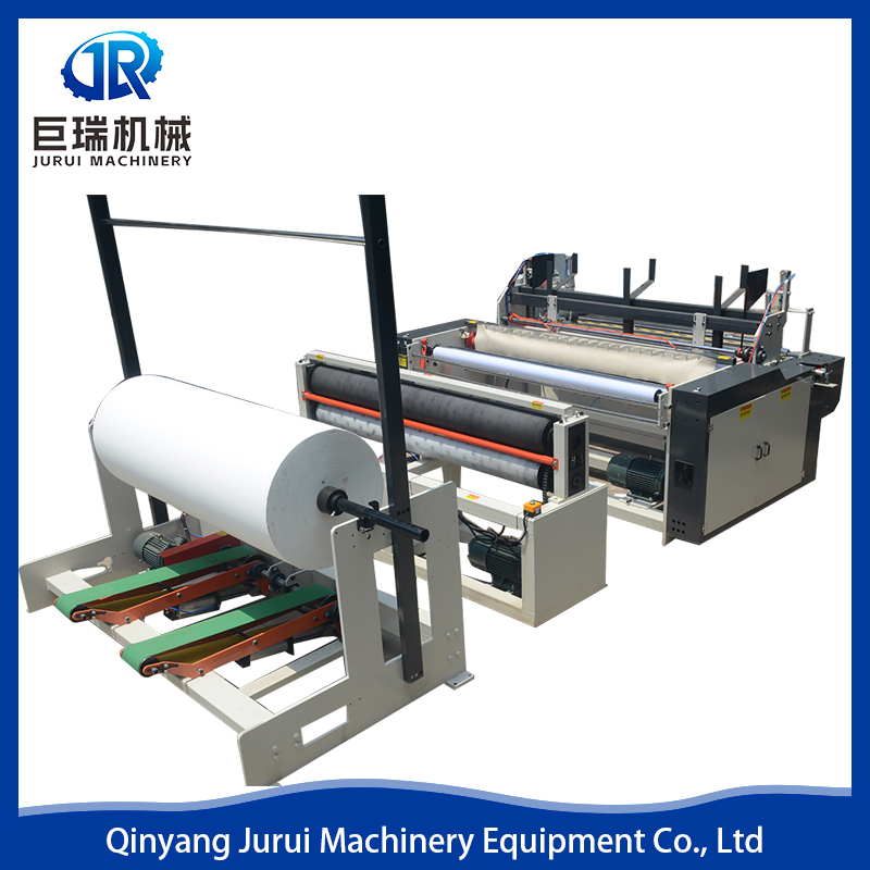Toilet Punching And Rewinding Machine for Paper Mill Production Line Use
