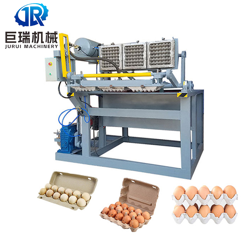 Fully Automated Egg Tray Making Machine with High Efficent