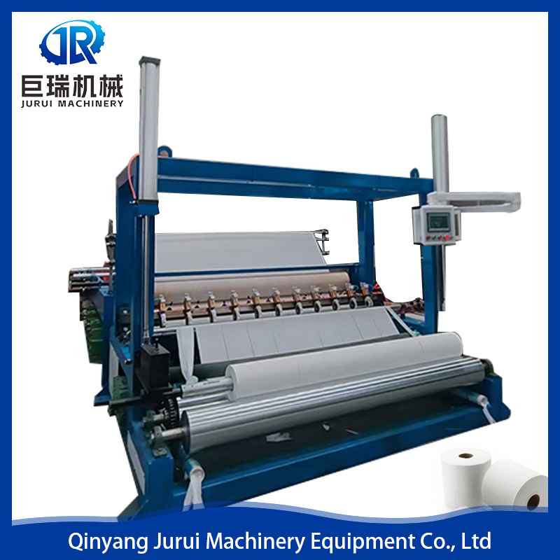 High-Efficiency Toilet Paper Punching And Rewinding Machine for Rapid Processing