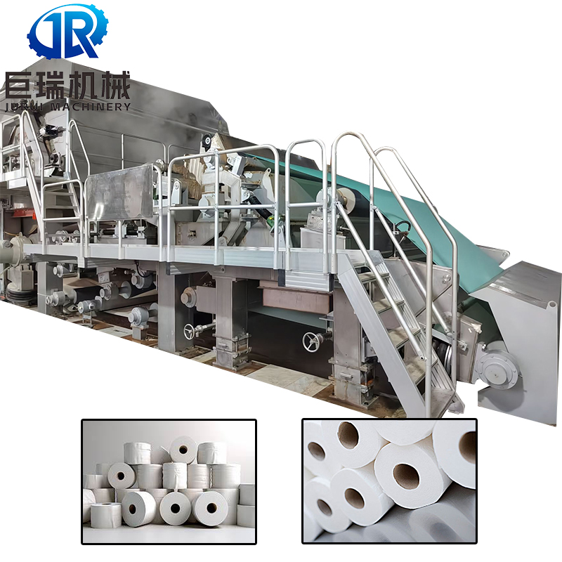 2100mm Tissue Toilet Paper Making Machine Production Line