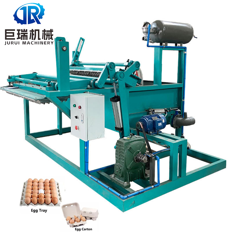 Fully Automated Egg Tray Making Machine with High Efficent