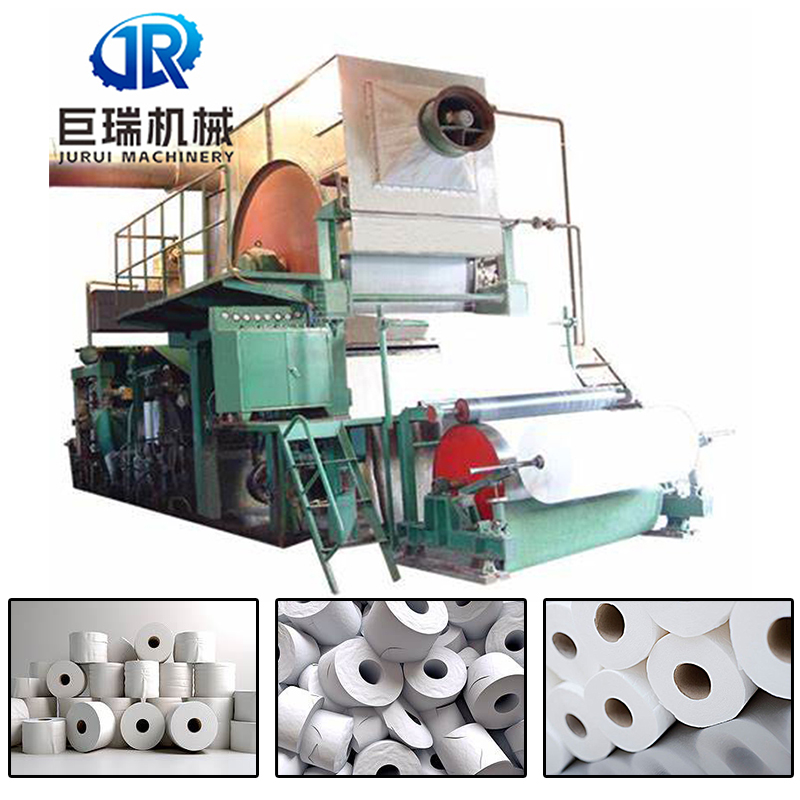 2100mm Tissue Toilet Paper Making Machine Production Line